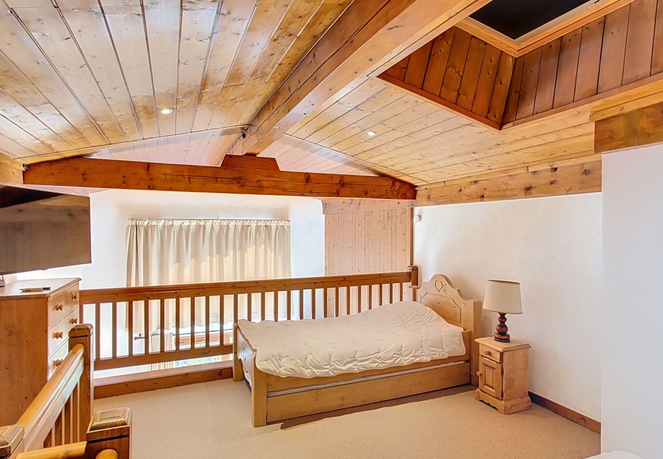 Studio à Megève - 1 Chalet Megevans - Location appartement proche centre, belle vue