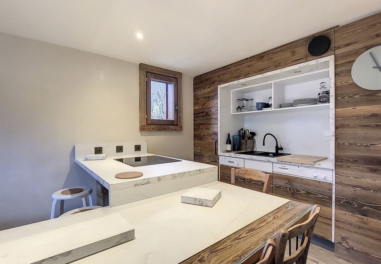 Appartement à Megève - 1 SAISON Fermes Mégevannes - PROCHE CENTRE -