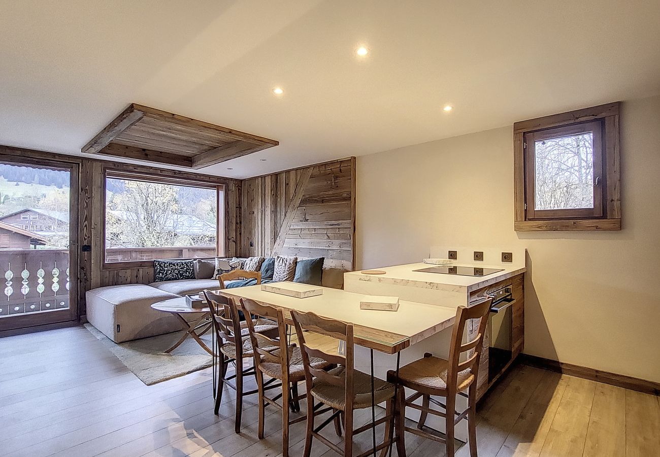 Appartement à Megève - 1 SAISON Fermes Mégevannes - PROCHE CENTRE -
